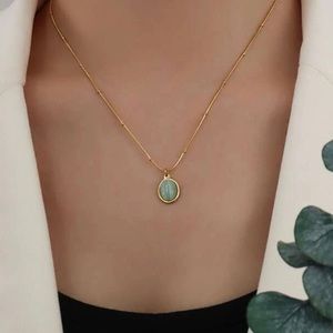 ✨Stone Charm Necklace (Boutique)